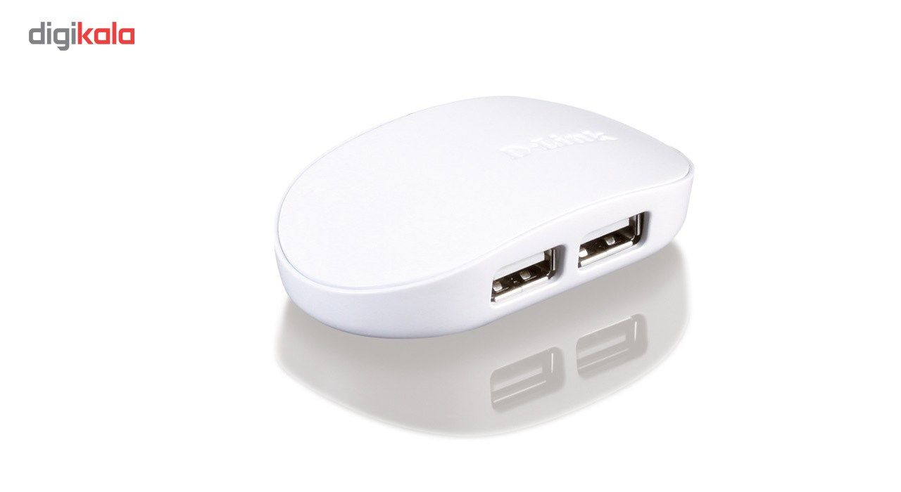 هاب 4 پورت USB 2.0 دی لینک مدل DUB-1040 main 1 2
