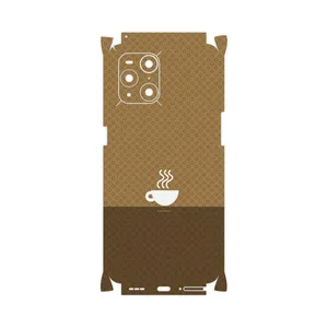 MAHOOT Minimal Cup of Coffee Icon-FullSkin Cover Sticker for Oppo Find X3 Pro