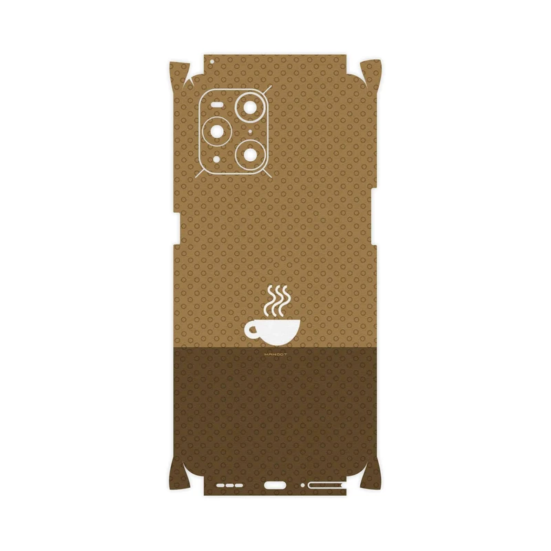 برچسب پوششی ماهوت مدل Minimal Cup of Coffee Icon-FullSkin مناسب برای گوشی موبایل اپو Find X3 Pro