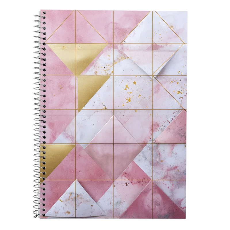 دفتر زبان 50 برگ مدوپد مدل دو خط طرح فانتزی کد DF13710