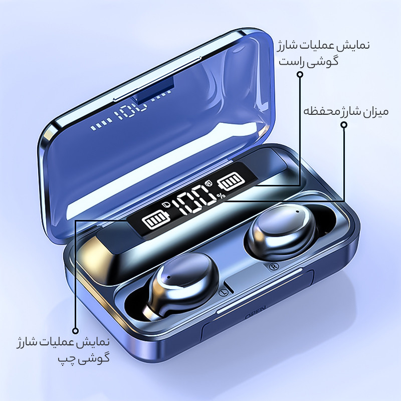 هدفون بلوتوثی مدل F͏IOTrue.W