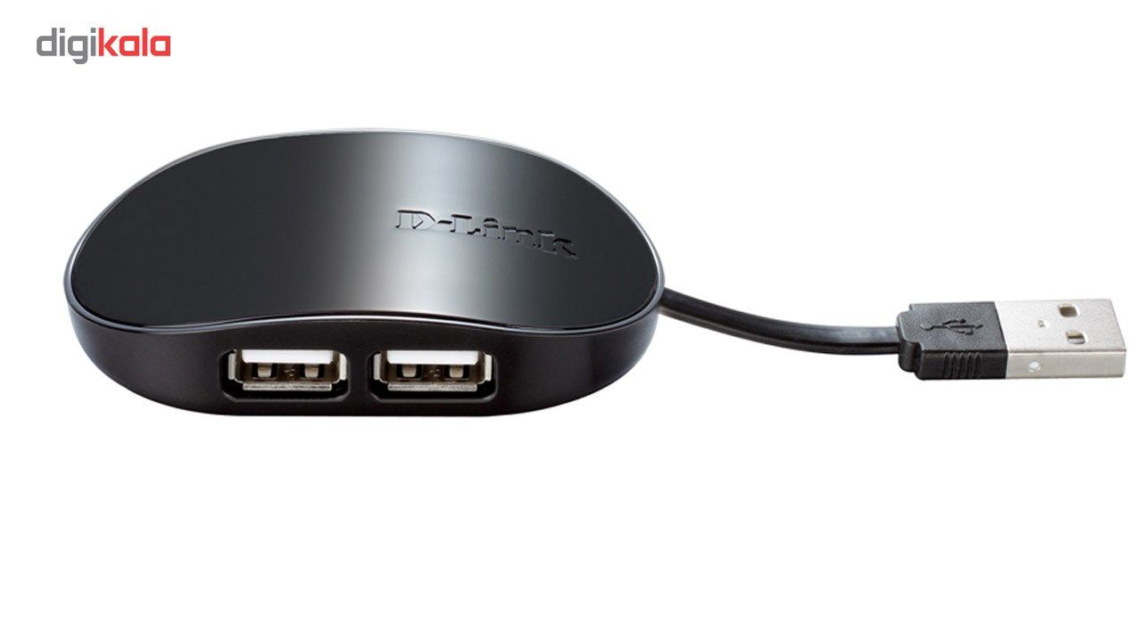 هاب 4 پورت USB 2.0 دی لینک مدل DUB-1040 main 1 5