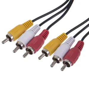 کابل تبدیل 3 جک RCA به 3 جک RCA کوردیا کد CCV-4120 به طول 2 متر 