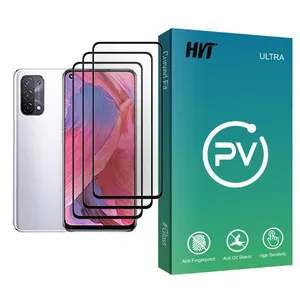 HVT PV Glass MIX003 Screen Protector For Oppo A74 5G Pack Of 3