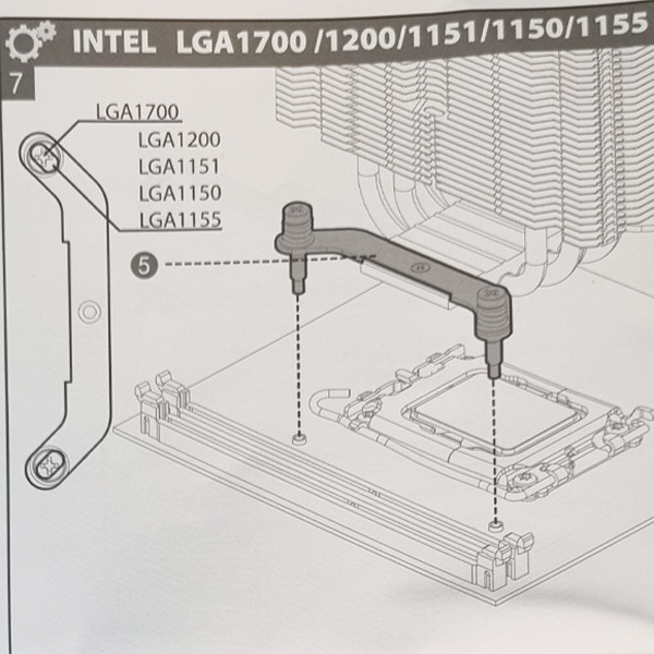 خنک‌کننده پردازنده دیپ کول مدل GAMMAXX 400 XT