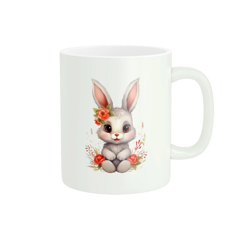 ماگ پاد آفرین طرح خرگوشی کد 559