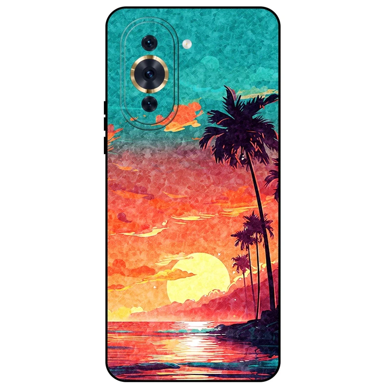 کاور مگافون طرح تابستان مدل 8000 مناسب برای گوشی موبایل هوآوی Nova 10 Pro