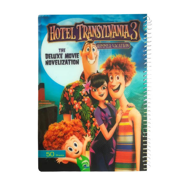 دفتر مشق 50 برگ طرح هتل ترانسیلوانیا کد as-128