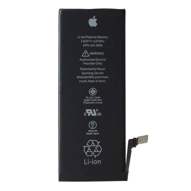 باتری موبایل مدل APN 616-00806 با ظرفیت 1810mAh مناسب برای گوشی های موبایل آیفون 6 باتری موبایل مدل APN 616-00806 با ظرفیت 1810mAh مناسب برای گوشی های موبایل آیفون 6