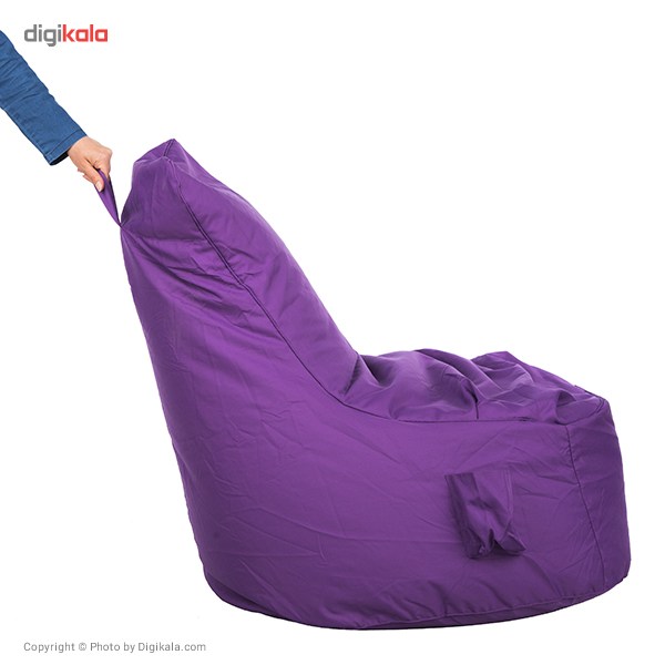 lila bean bag chair