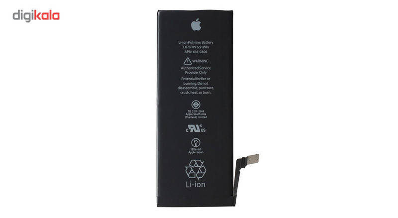 باتری موبایل مدل APN 616-00806 با ظرفیت 1810mAh مناسب برای گوشی های موبایل آیفون 6