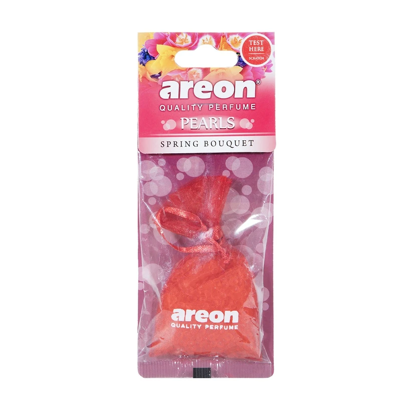 خوشبو کننده ماشین آرئون مدل Pearls با رایحه گل های بهاری