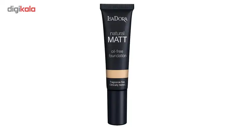 کرم پودر ایزادورا مدل Natural Matt oil free شماره 12