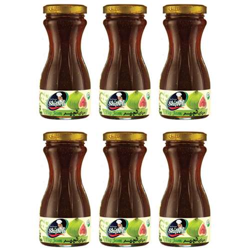 مربای انجیر شیفته - 960 گرم بسته 6 عددی