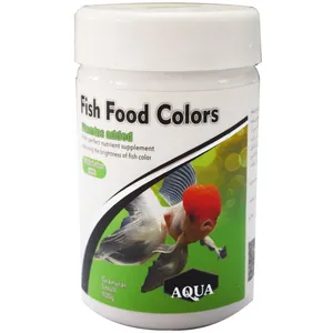 Aqua Fish Food Colors For All Vegetarian Fishes 100 gr