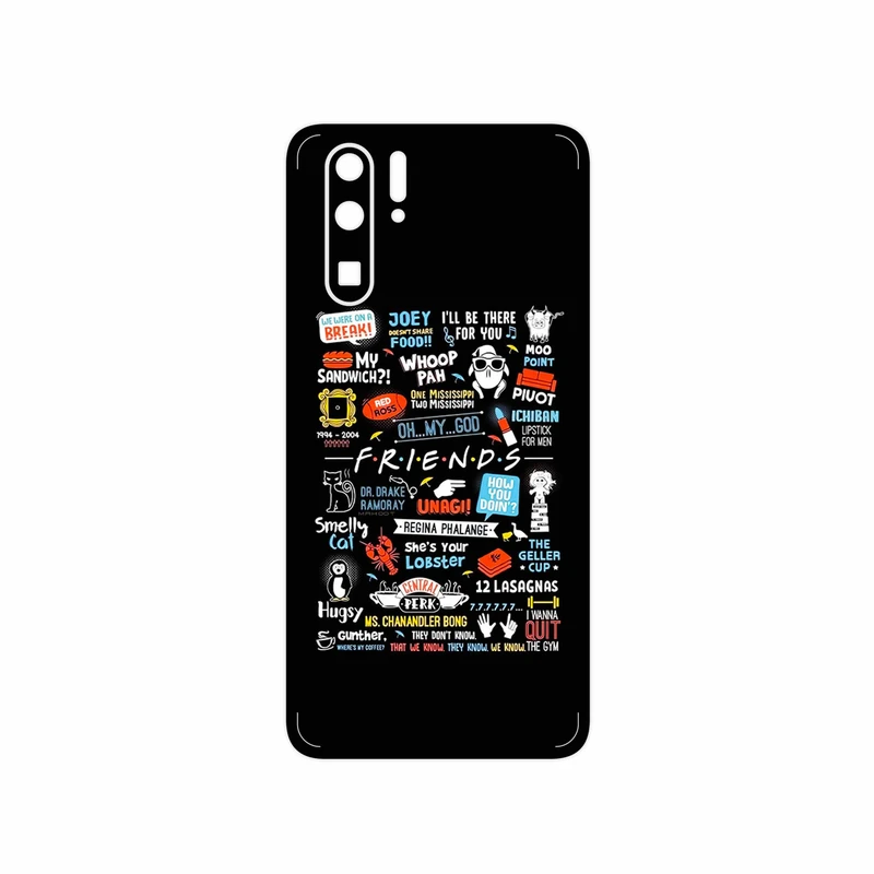 برچسب پوششی ماهوت مدل Friends 2 مناسب برای گوشی موبایل هوآوی P30 Pro