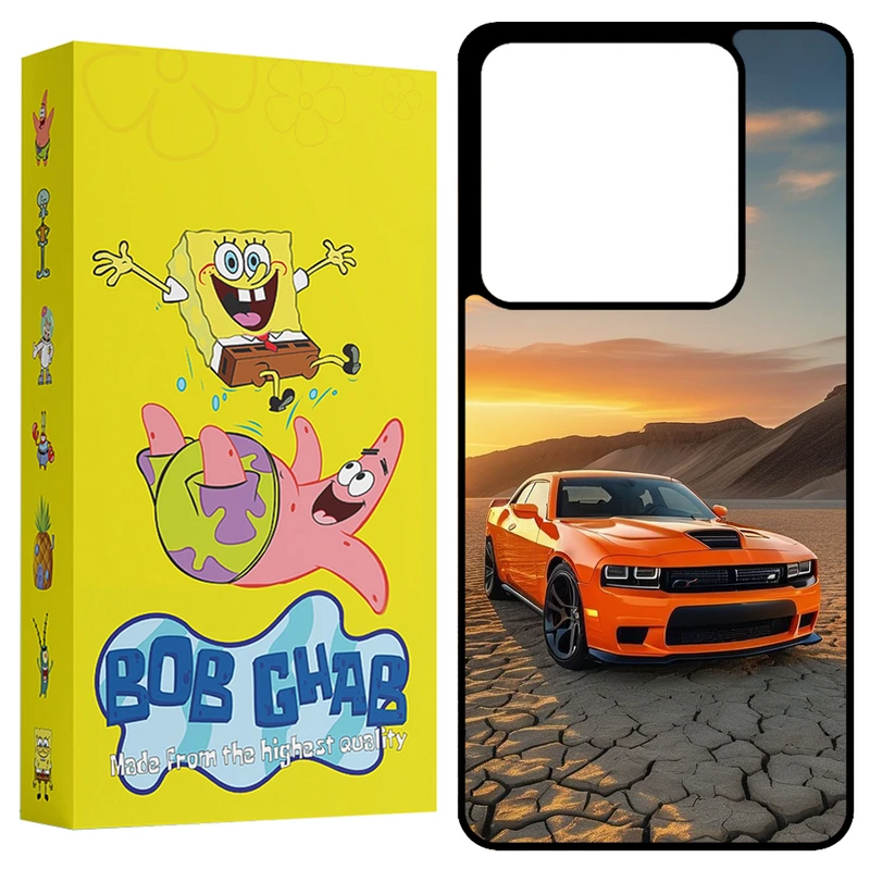 کاور باب قاب طرح ماشین مدل BCPX6 مناسب برای گوشی موبایل شیائومی Redmi Note 13 Pro 5G / Poco X6 5G