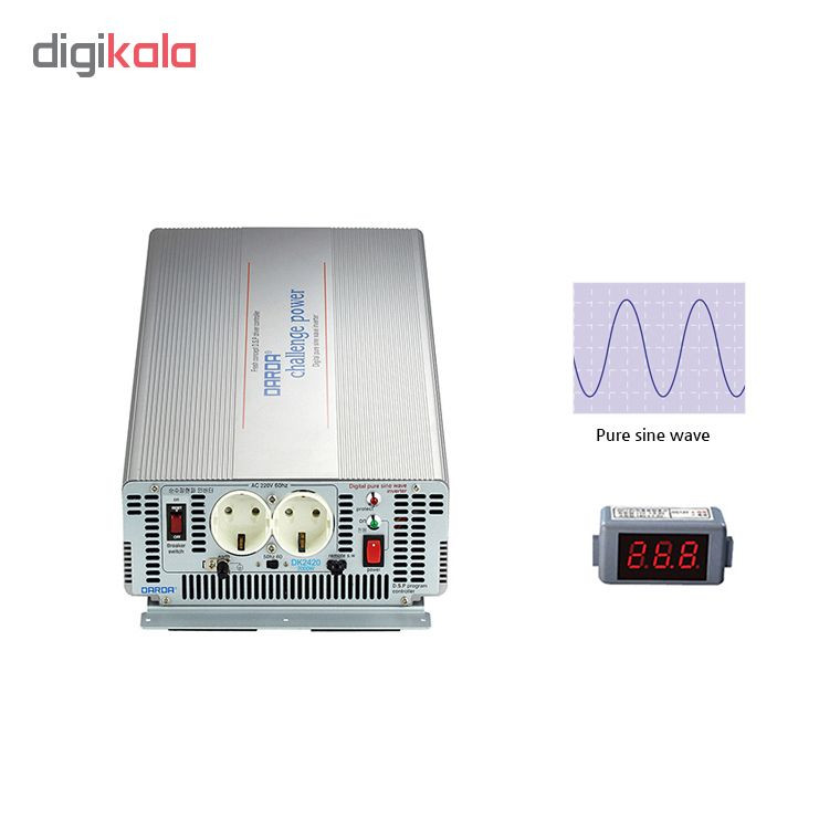 اینورتر داردا مدل DK2420-2000W-24V اینورتر داردا مدل DK2420-2000W-24V