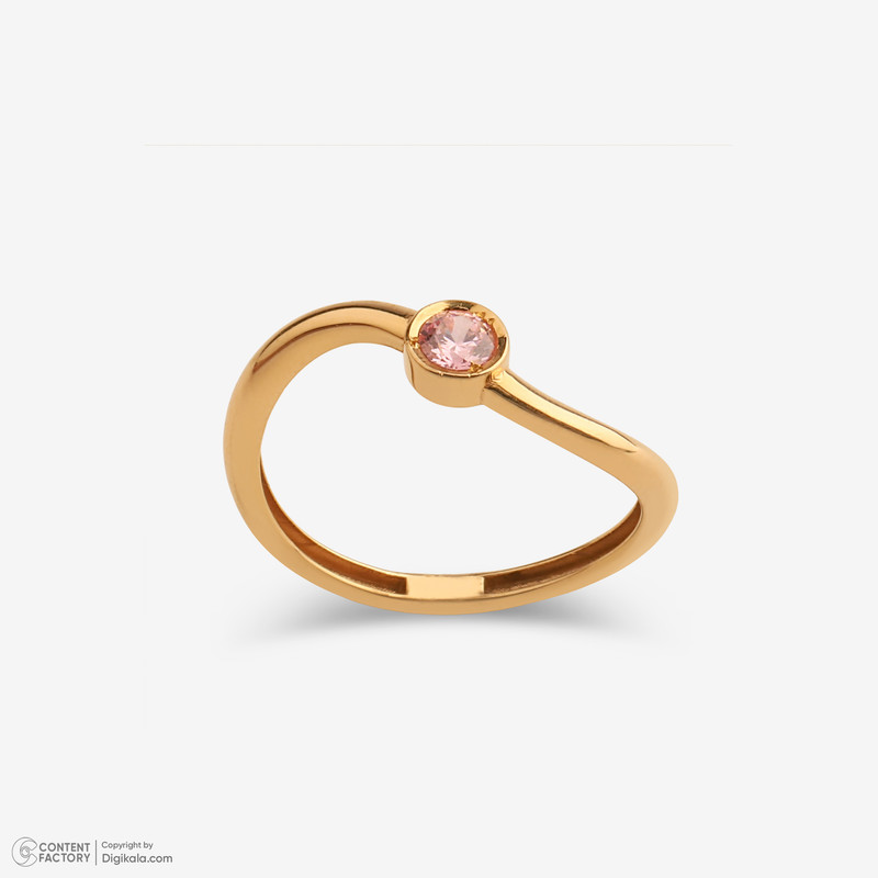 انگشتر طلا 18 عیار زنانه گلد گالری لیبرا مدل موج سایز 59 انگشتر طلا 18 عیار زنانه گلد گالری لیبرا مدل موج سایز 59