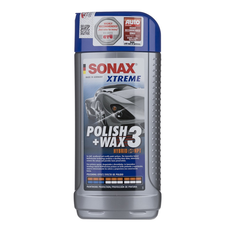 پولیش و واکس خودرو سوناکس سری Xtreme هایبرید نت 3 مدل 202200