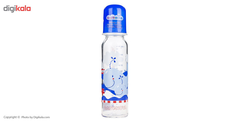 شیشه شیر بیبی نوا مدل Dolphin ظرفیت 240 میلی لیتر