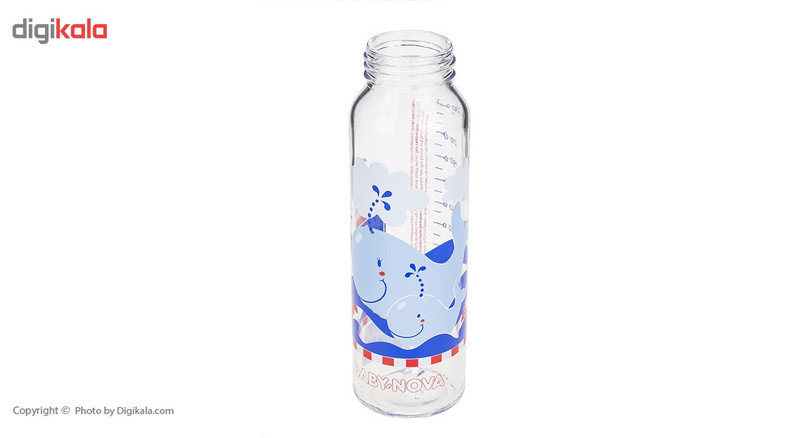 شیشه شیر بیبی نوا مدل Dolphin ظرفیت 240 میلی لیتر