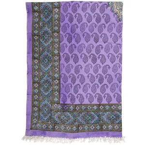 سفره قلمکار ممتاز اثر عطریان طرح 1 سایز 135 × 200 سانتی متر
