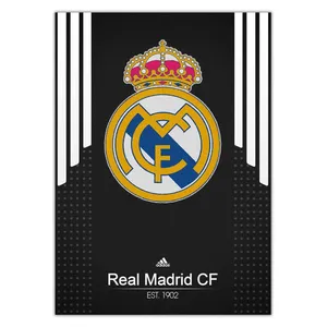 Wensoni Real Madrid Black 2016 Chassis 50x70