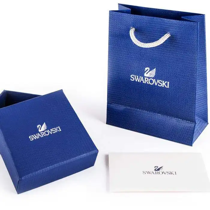گوشواره زنانه سواروسکی مدل مکعب کد E3505