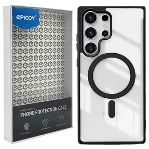 Epicoy Antishock-MagSafe Transparent Case For Samsung Galaxy S26 Ultra