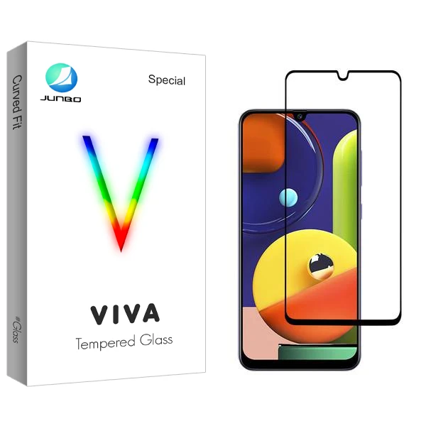 محافظ صفحه نمایش سرامیکی جانبو مدل Viva مناسب برای گوشی موبایل سامسونگ Galaxy A50s