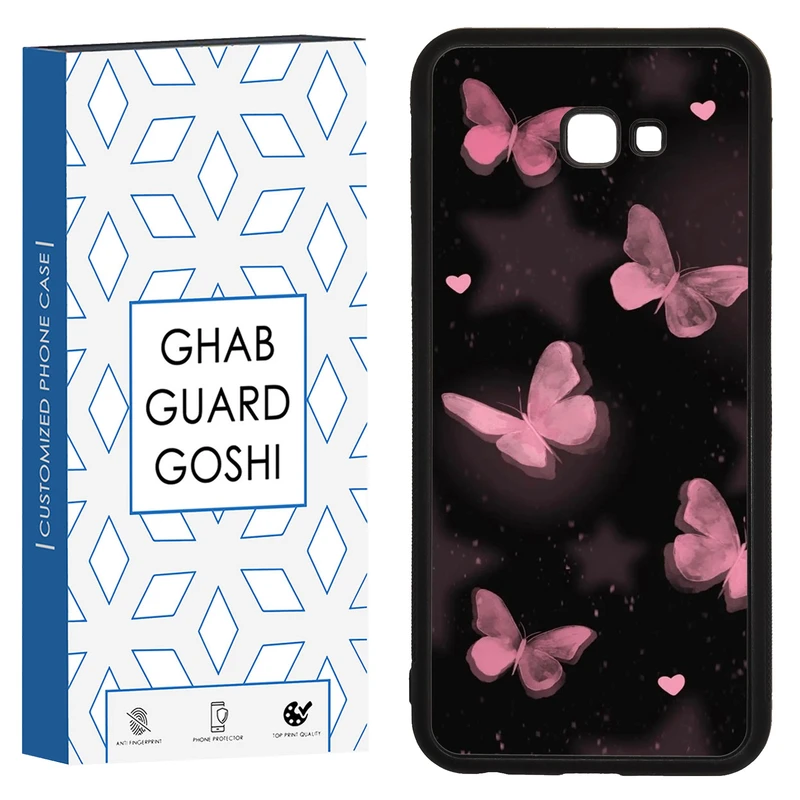 کاور قاب گارد گوشی طرح پروانه کد TPU-182 مناسب برای گوشی موبایل سامسونگ Galaxy J4 plus / J4 core