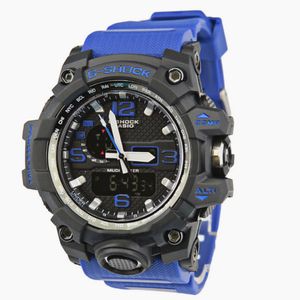 ساعت مچی عقربه‌ای مردانه مدل دو زمانه خلبانی کد 04