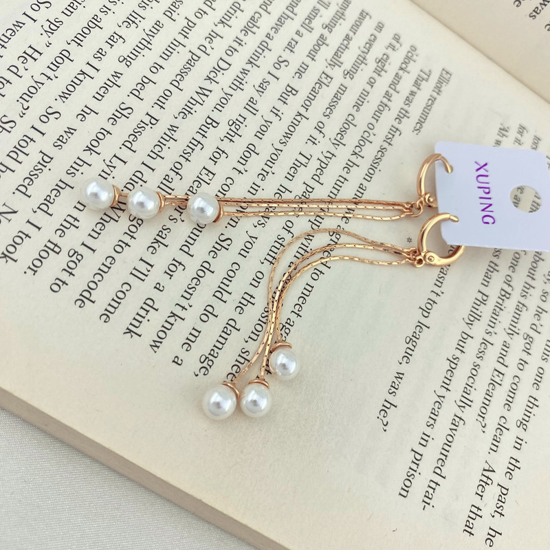 گوشواره زنانه ژوپینگ مدل مروارید کد E4401