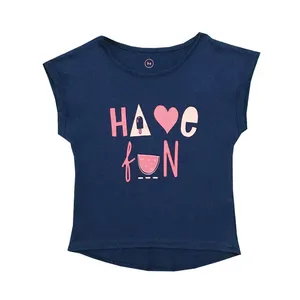 تی شرت آستین کوتاه دخترانه مدل 024452