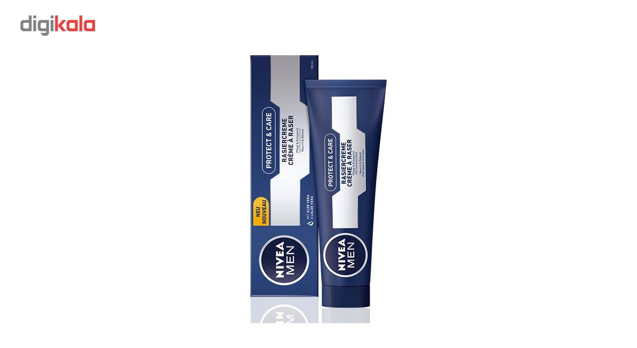 خمیر اصلاح مردانه نیوآ مدل Protect And Care حجم 100 میلی لیتر main 1 2