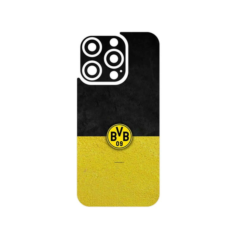 برچسب پوششی ماهوت مدل Borussia Dortmund FC مناسب برای گوشی موبایل اپل iPhone 15 Pro