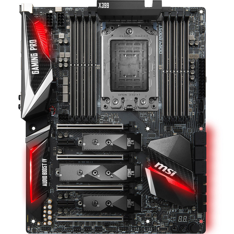 مادربرد ام اس آی مدل X399 GAMING PRO CARBON AC