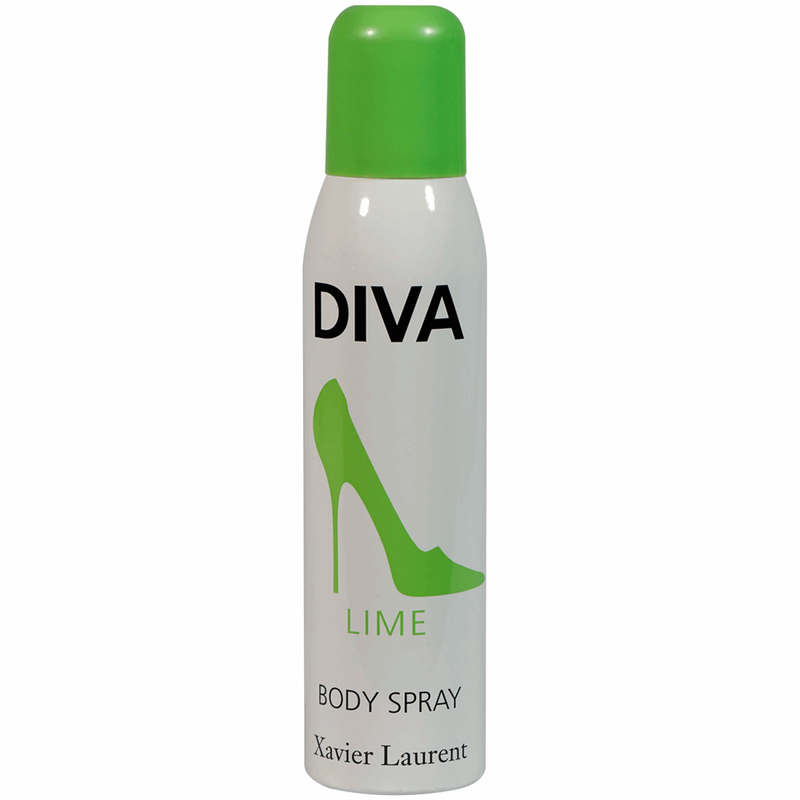اسپری ضد تعریق زنانه زاویر لوران مدل Diva Lime حجم 150 میلی لیتر اسپری ضد تعریق زنانه زاویر لوران مدل Diva Lime حجم 150 میلی لیتر
