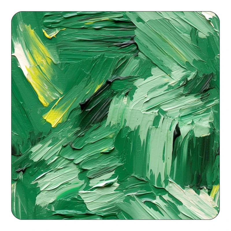 مگنت کاکتی طرح نقاشی رنگ روغن مدل mp69974