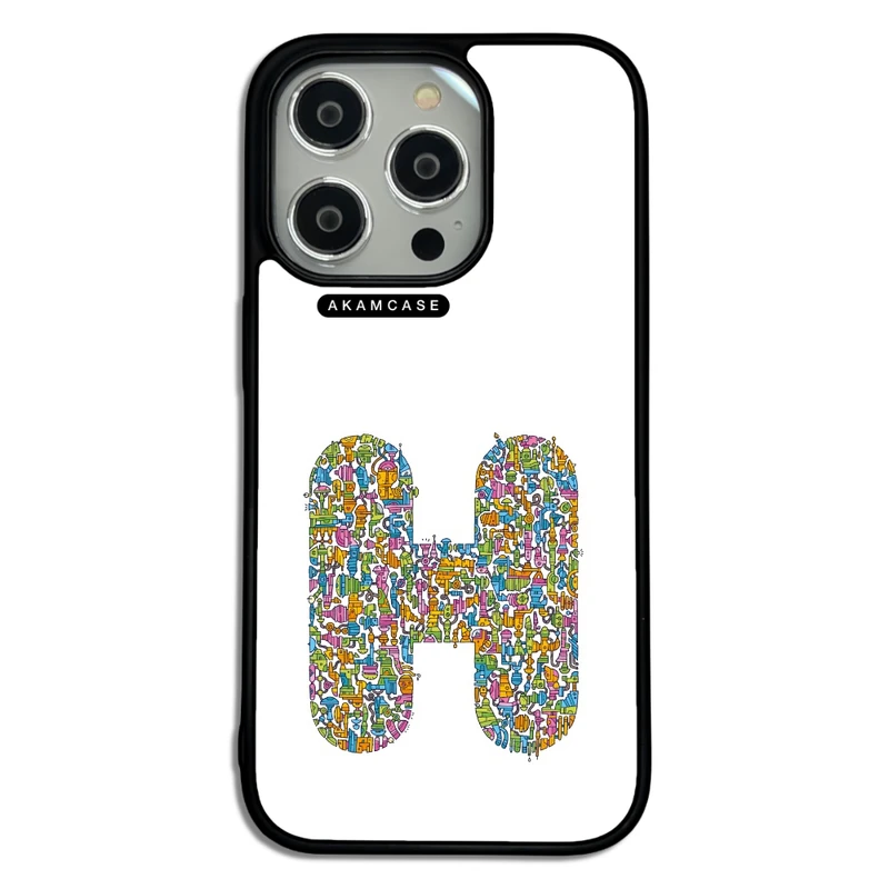 کاور آکام مدل AMC-WA14PRO-ALPHADOODLEBET-8 مناسب برای گوشی موبایل اپل iPhone 14 Pro