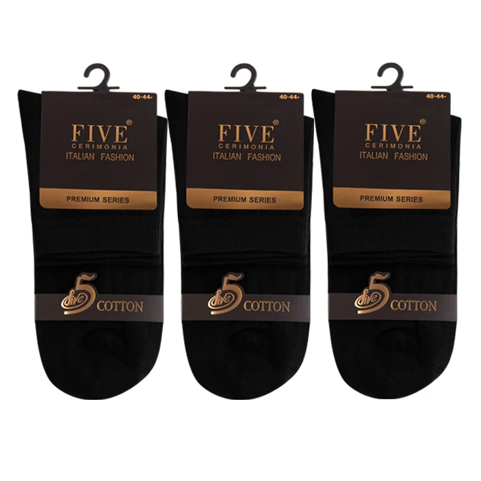 جوراب مردانه فایو مدل 7016 بسته 3 عددی