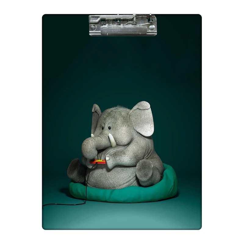 تخته شاسی طرح فیل کارتونی کد 1621681 سایز A4