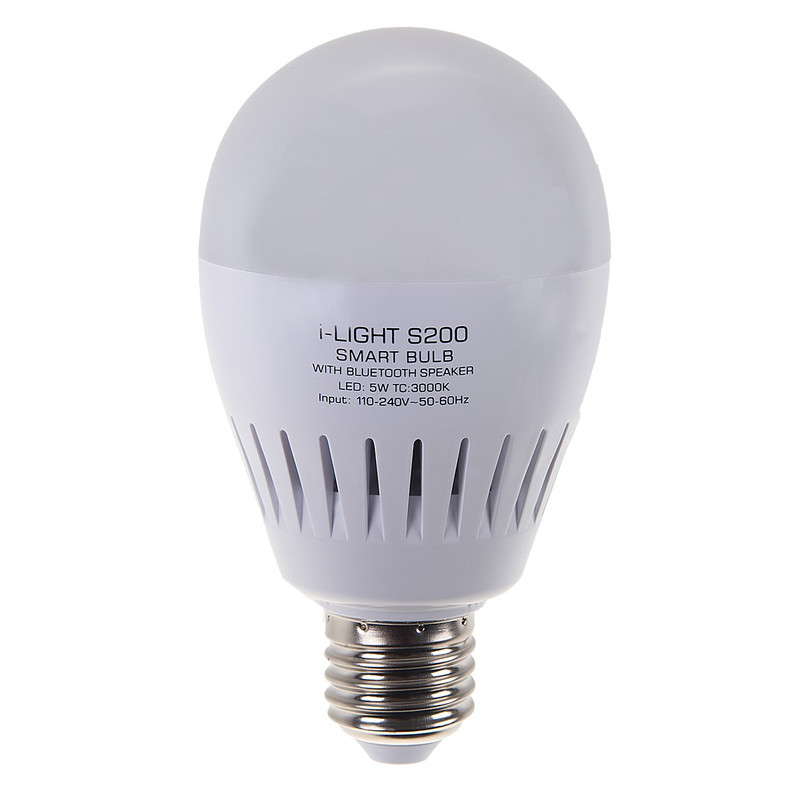 لامپ هوشمند و اسپیکر بلوتوثی آی لایف مدل I-light s200
