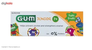 خمیر دندان جی یو ام مدل Junior حجم 50 میلی لیتر