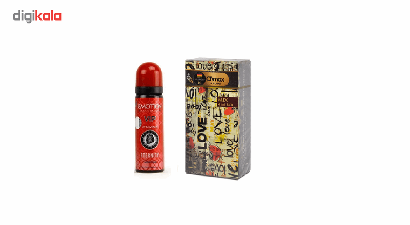 پک کاندوم تاخیری کلایمکس مدل Honey Milk 12 و اسپری تاخیری ایموشن مدل Eternity