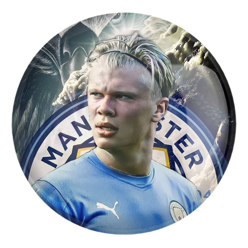 پیکسل خندالو طرح ارلینگ هالند Erling Haaland کد 28621 مدل بزرگ