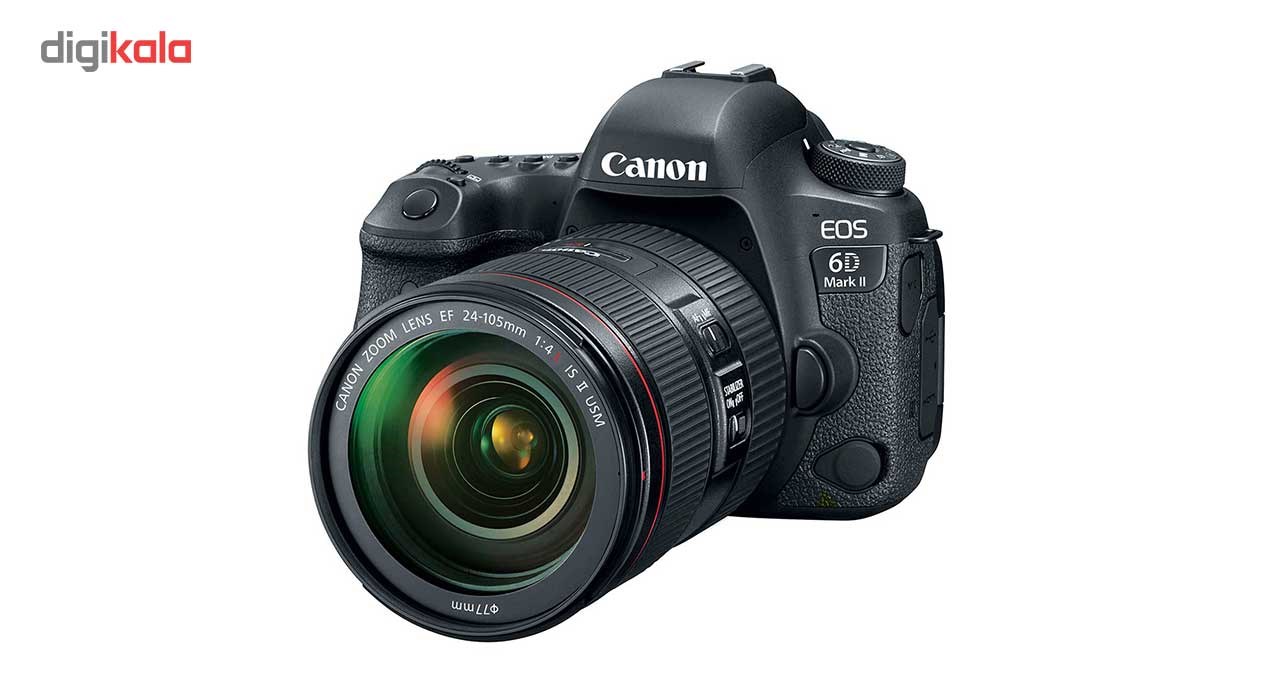 دوربین دیجیتال کانن مدل EOS 6D Mark II به همراه لنز 24-105 میلی متر F4 L IS II
