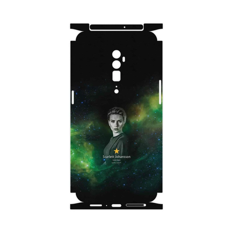برچسب پوششی ماهوت مدل Scarlett Johansson-FullSkin مناسب برای گوشی موبایل اپو RENO 10X