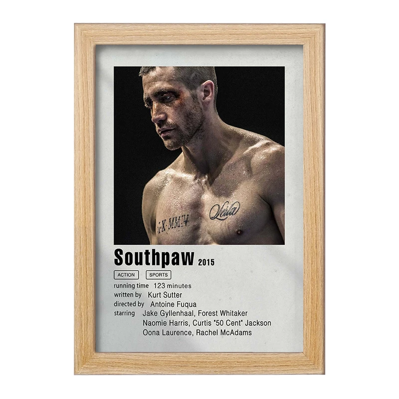 تابلو خندالو مدل چپ ‌دست (Southpaw) کد F11322